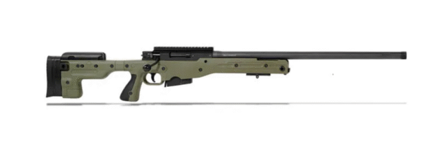 Accuracy International AT 6.5 Creedmoor 24" Threaded Fixed Stock Sage Green Rifle ATR6524FIGR