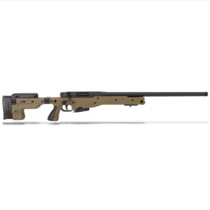 Accuracy International AT 6.5 Creedmoor 24" Threaded Folding Stock Dark Earth Rifle ATR6524FODE