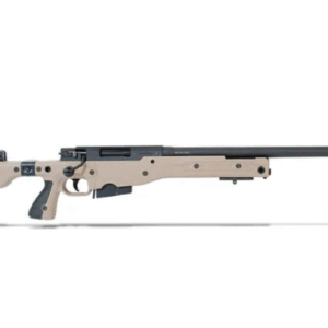 Accuracy International AT 6.5 Creedmoor 24" Threaded Folding Stock Pale Brown Rifle ATR6524FOPB