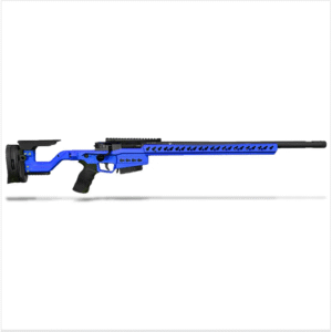 Accuracy International AT-X 6.5 Creedmoor NRA Blue 24" 5/8"-24 Threaded Fixed Stock Rifle 29824B2-FI-65C-24