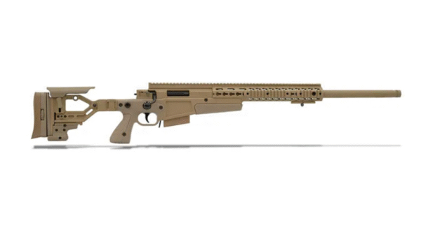 Accuracy International AXSA Pale Brown 6.5 Creedmoor Threaded 24" Rifle SA65CM24SPB